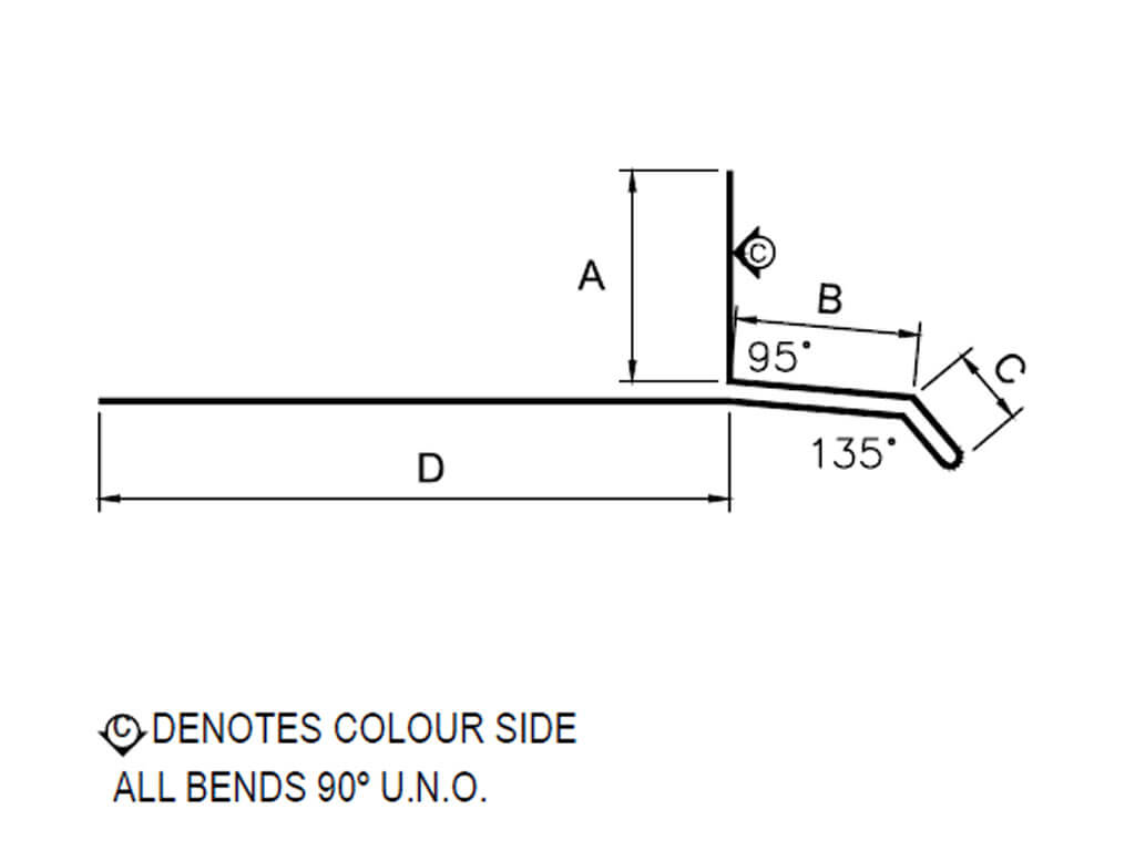 Westman Steel Products: #1003 Extended Drip Trim