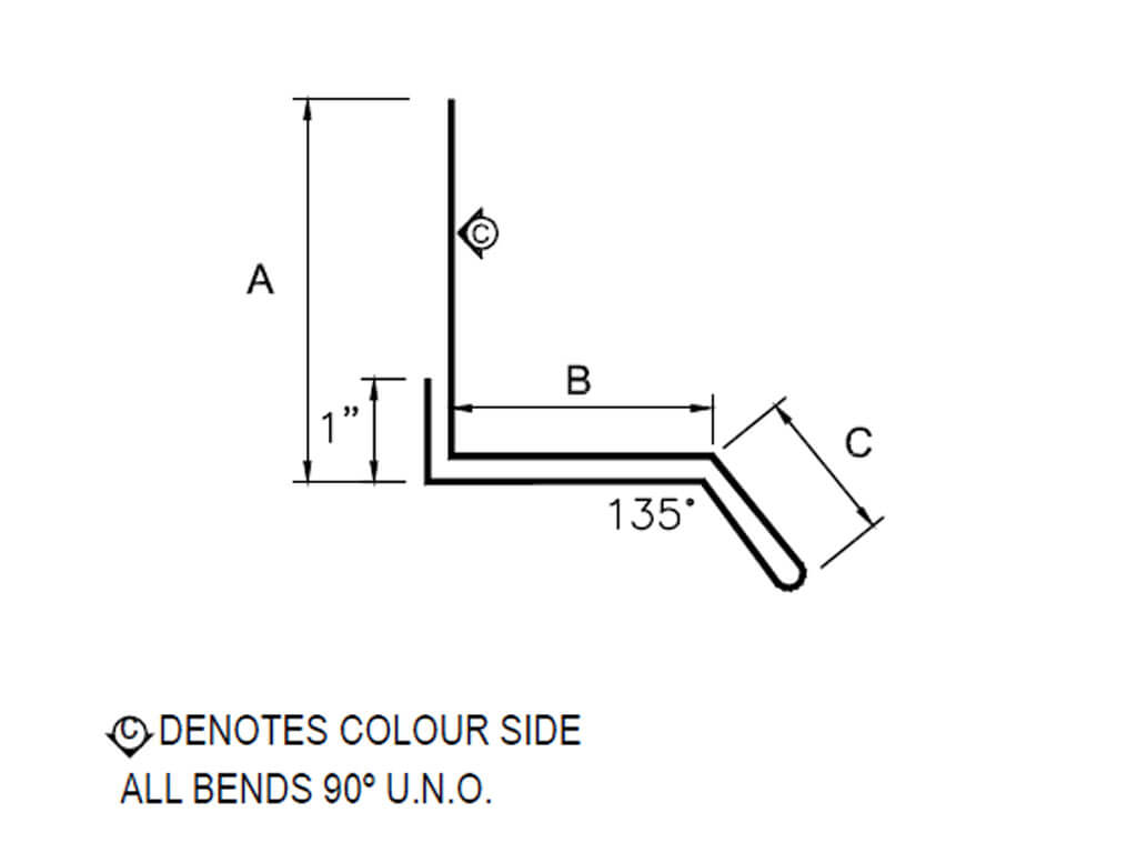 Westman Steel Products: #55_334 Drip Starter / Header Trim