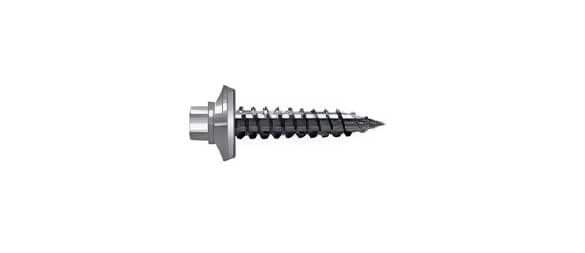 Westman Steel Products: 1” #10 Wood Screw c/w Washer Coloured