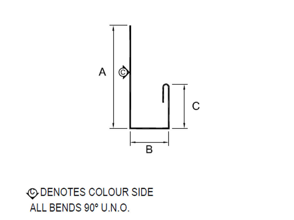Westman Steel Products: #55_315 J Trim