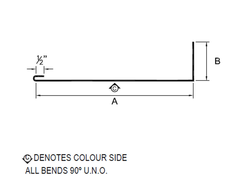 Westman Steel Products: #55_412 Overhead Door Trim
