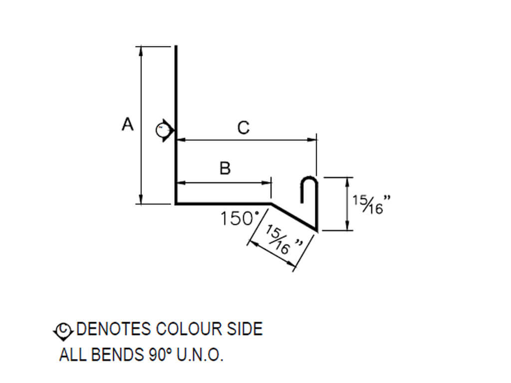 Westman Steel Products: #55_339 Header Trim