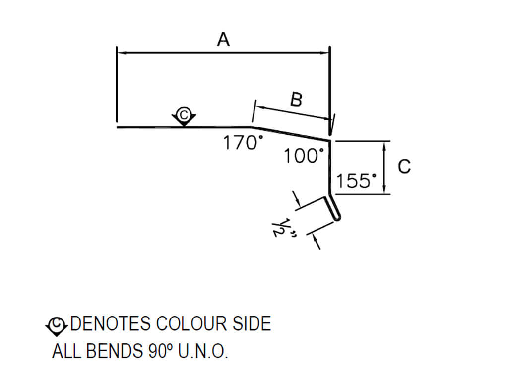 Westman Steel Products: #55_425 Sill Trim