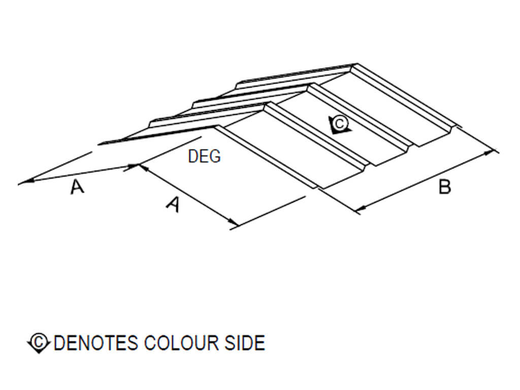 Westman Steel Products: #620114 (4:12) AWR Ridge Cap