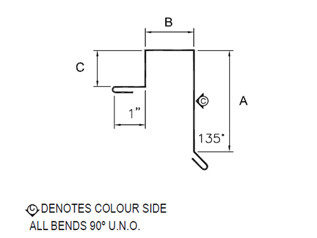 Westman Steel: #1000 Gable Drip Edge