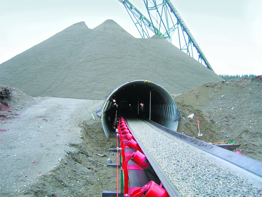 Armtec - Tunnel de récupération Multiplaque carrière de ORCA