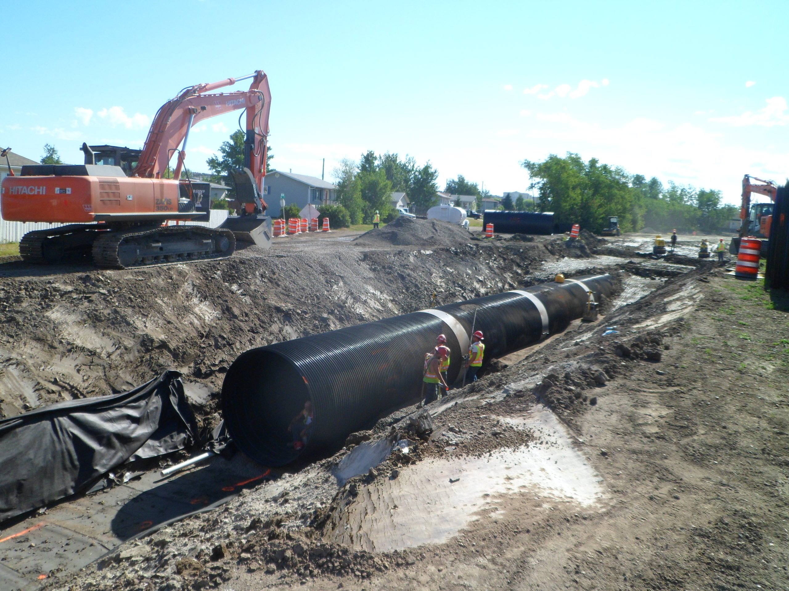 Image of Alaska Highway Major Storm Sewer Relief