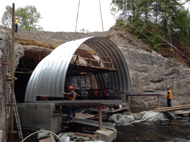 Armtec: Réhabilitation à l’aide d’une structure Bridge Plate Kamouraska, QC. Project Image 2