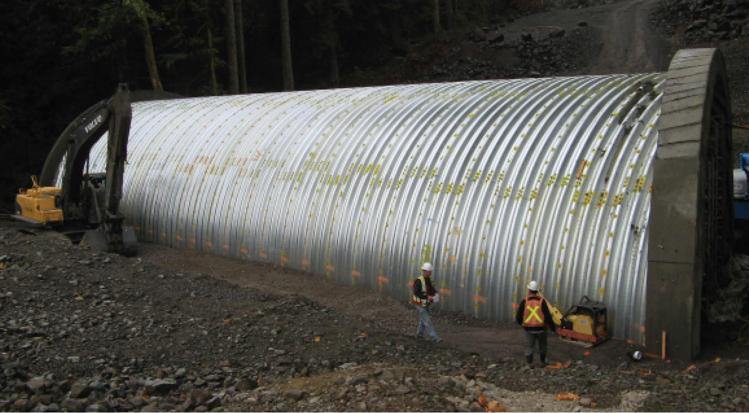 Armtec: Parkdale Creek BC Stream Crossing. Project Image 2