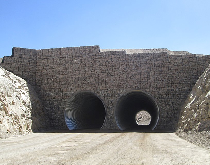 Image of Mine Truck Underpass Tunnels Cerro Verde Mine, Peru