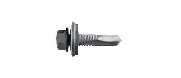 Westman Steel Products: 7/8” Self Driller TEK 4 Screw c/w Washer Coloured