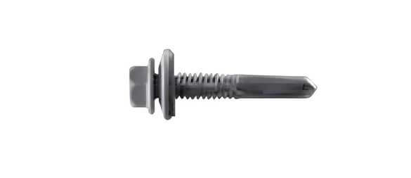 Westman Steel Products: 1 1/4” Self Driller TEK 5 Screw c/w Washer Coloured