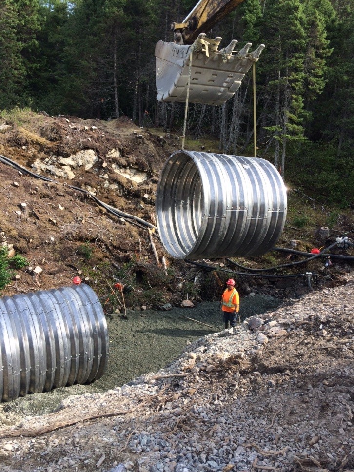 Armtec: Prolongement de la tôle de revêtement de tunnel à Terra Nova. Project Image 1