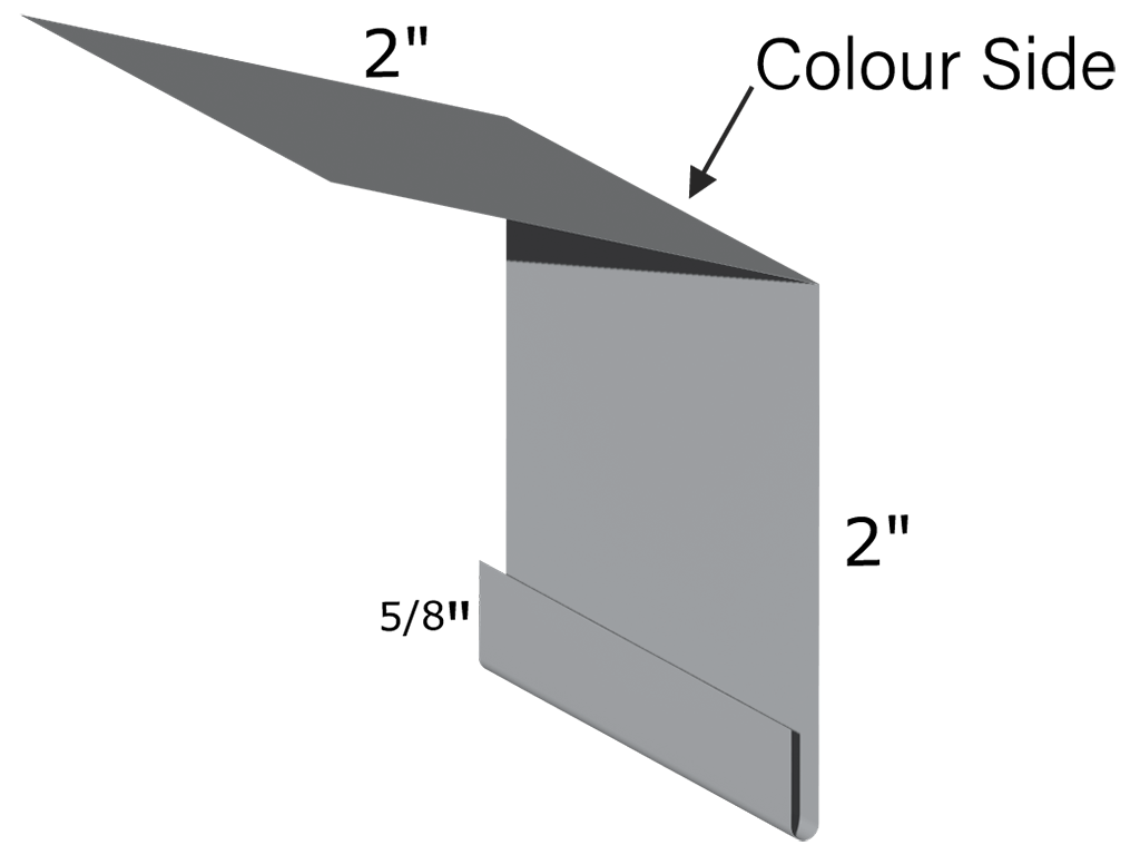 Westman Steel: #608 Eave Flashing